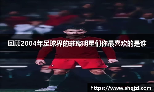 回顾2004年足球界的璀璨明星们你最喜欢的是谁